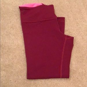 Lululemon cropped leggings